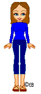 i like the shirt and pants.. not the hair ;X i might redo her one day :X