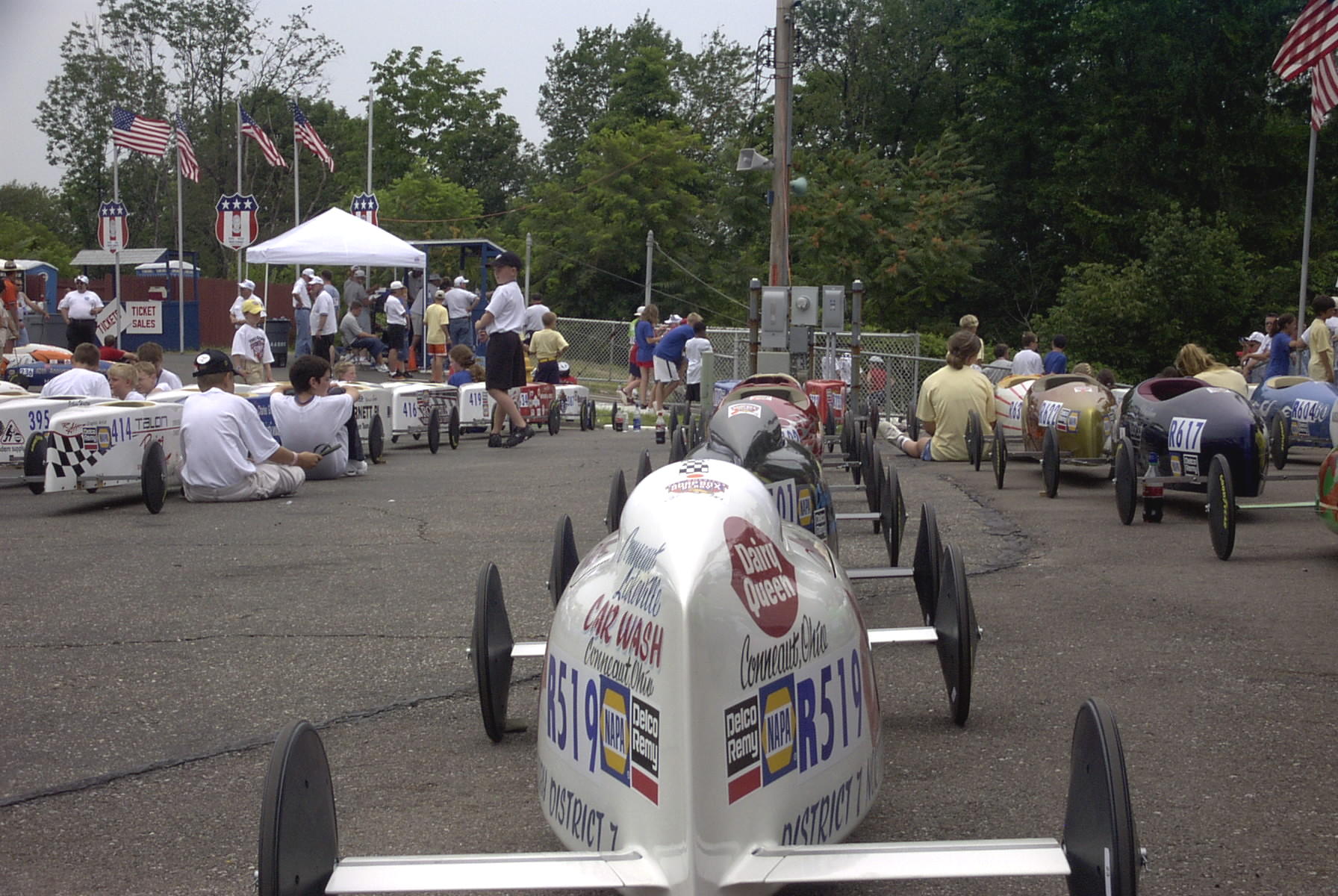 432 racers from 43 states, New Zealand, Japan and Germany line up to race