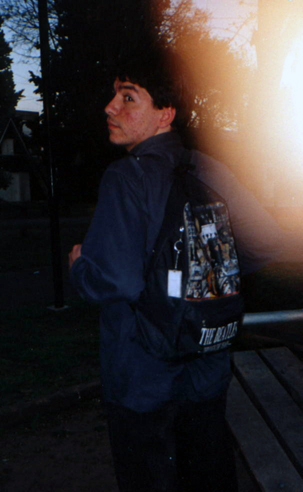 That's my Beatles backbag!
