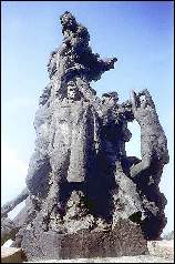 The monument in Babi Yar