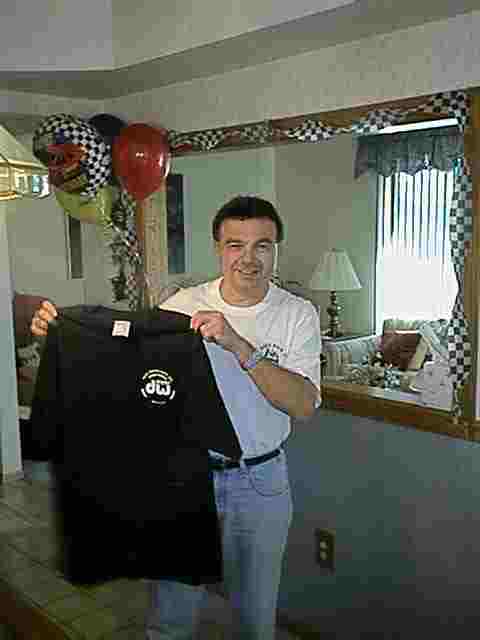 Click Here - Frank with T-Shirt