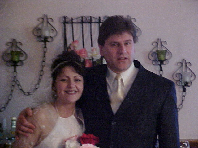 Bernie & Luigi at Reception.