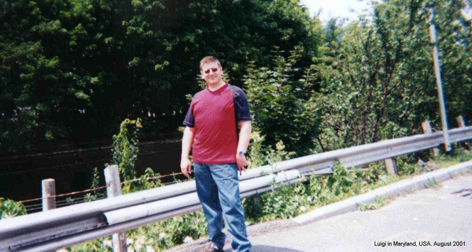 Luigi in Maryland, August 2001