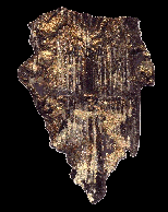 doppio frammento d'organo, olio su carta, 