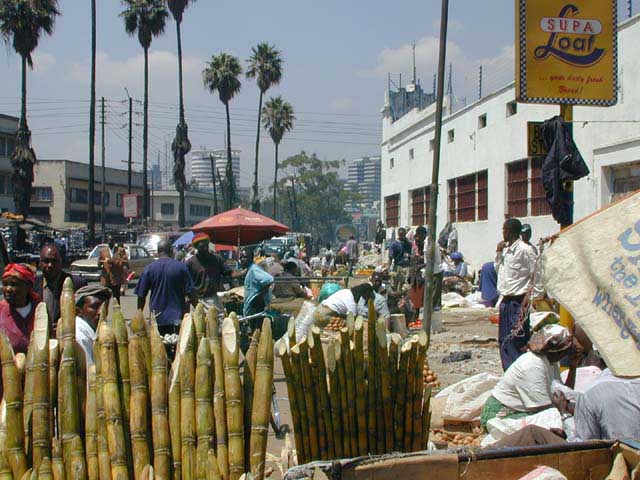 Street market, Nairobi, Kenya