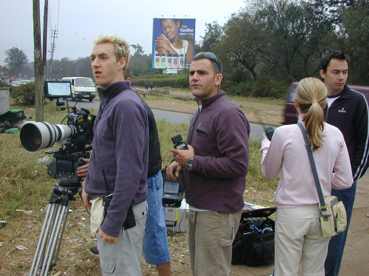 Crew looking puzzled