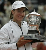 justine henin-hardenne: comeback of the year