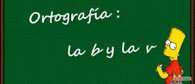 Uso de b y v