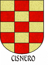Cisnero Coat of Arms