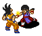 Chi-chi vs Goku