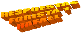 RESPUESTAS
FORISTA 1
RAFAEL