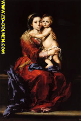 Virgen del Rosario ( Murillo )