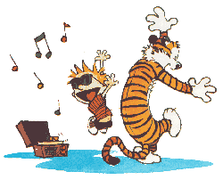 Calvin � o menino, Haroldo � o tigre, e eu sou o babaca que escreve