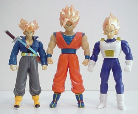 The 3 Super Saiyans 