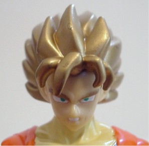 Super Saiyan 2 Gokou close up