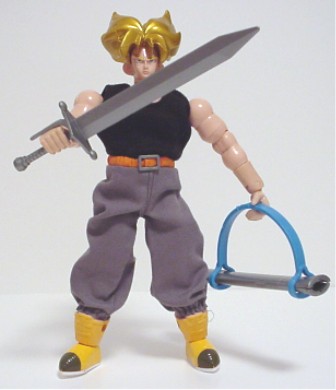 Trunks posing