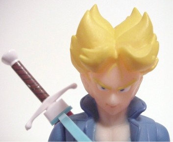 Super Saiyan Trunks close up