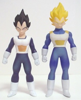 Vegeta becomes SS Vegeta 