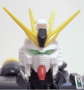 Nu Gundam close up