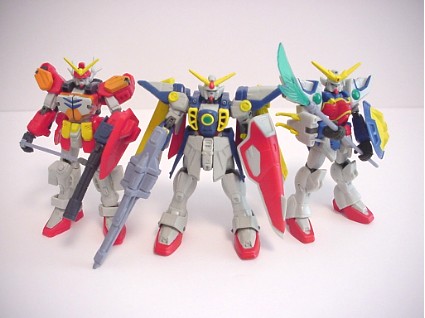 gundam wing bandai action figures