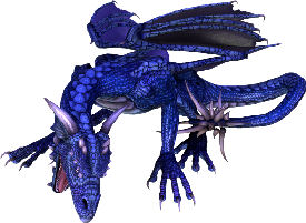 blue dragon