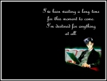 Mamoru with Green Day lyrics.