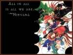 Utena gang with Nirvana lyrics