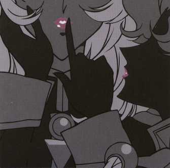 OST 2 Cover. Utena and Anthy have that weird shadow-girl thing going. Cool, yet creepy.