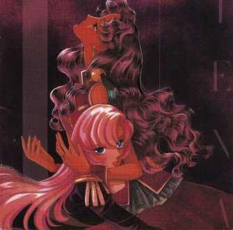 OST 4 Cover. Not sure exactly what Anthy and Utena are doing here, but it doesn't look comfortable.