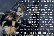 You are Hakkai and Chin Isou!