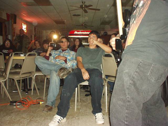 CROWD CHECKING OUT THE NIGHT OF HEAVY SOUNDS!