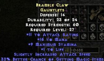 Bramble Claw Gauntlets