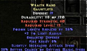 Wraith Hand Gauntlets