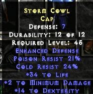 Storm Cowl Cap