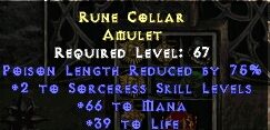Rune Collar Amulet