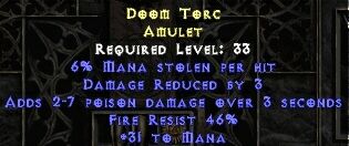 Doom Torc Amulet