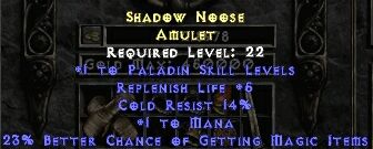 Shadow Noose Amulet