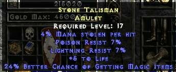 Stone Talisman Amulet