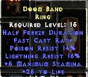 Doom Band Ring