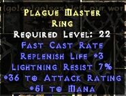 Plague Master Ring