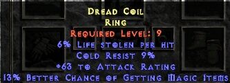Dread Coil Ring