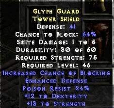Glyph Guard Tower Shield