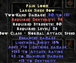 Pain Loom Large Siege Bow