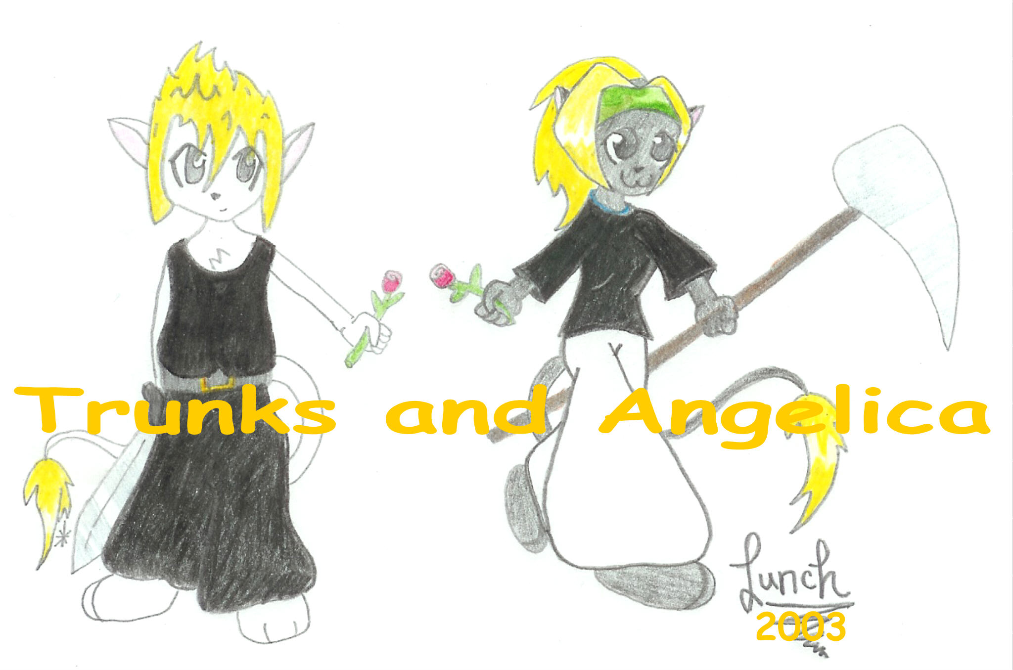 They make such a cute couple! ^^ Requested by -- Dark Cloud