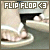 'flip-flops', sandalias