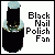 esmalte negro