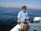 Marc on the Boat