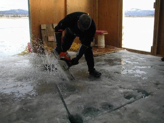 Cutting the Hole
