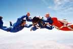 Almost pulling the chute