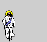 Jesus on a pogo stick!!